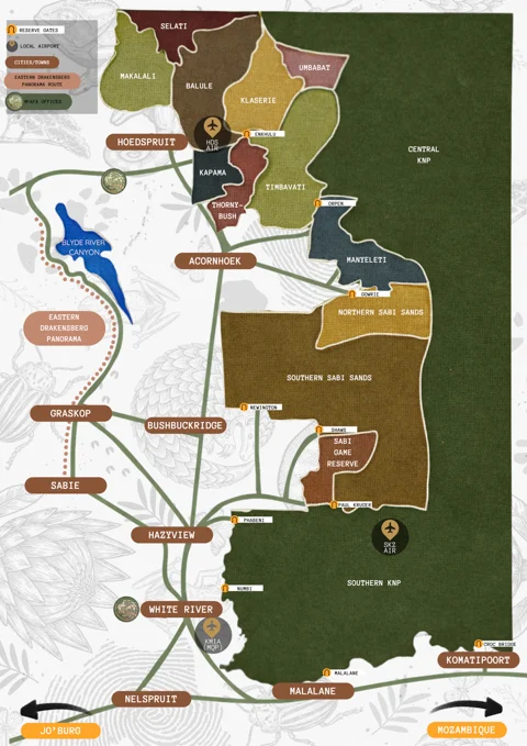 Mfafa Safaris Operating Area